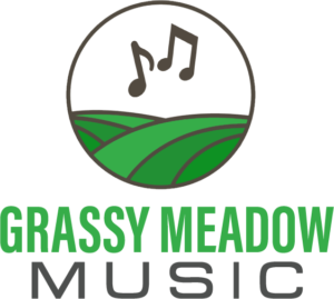 logo grassy meadows music