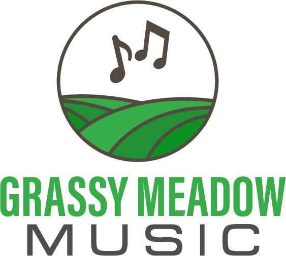 logo grassy meadows music