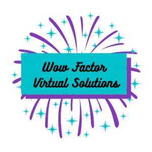 logo Wow factor virtual solutions