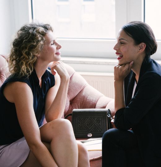 coaching client and coach