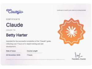 Coursia Certification 1