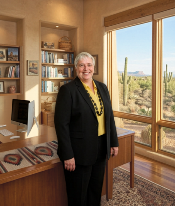Betty Owner QBVS Arizona home office